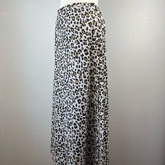 Sheri Martin Leopard Print Two-Piece Matching Outfit Size 10 EUC - Picture 8 of 13